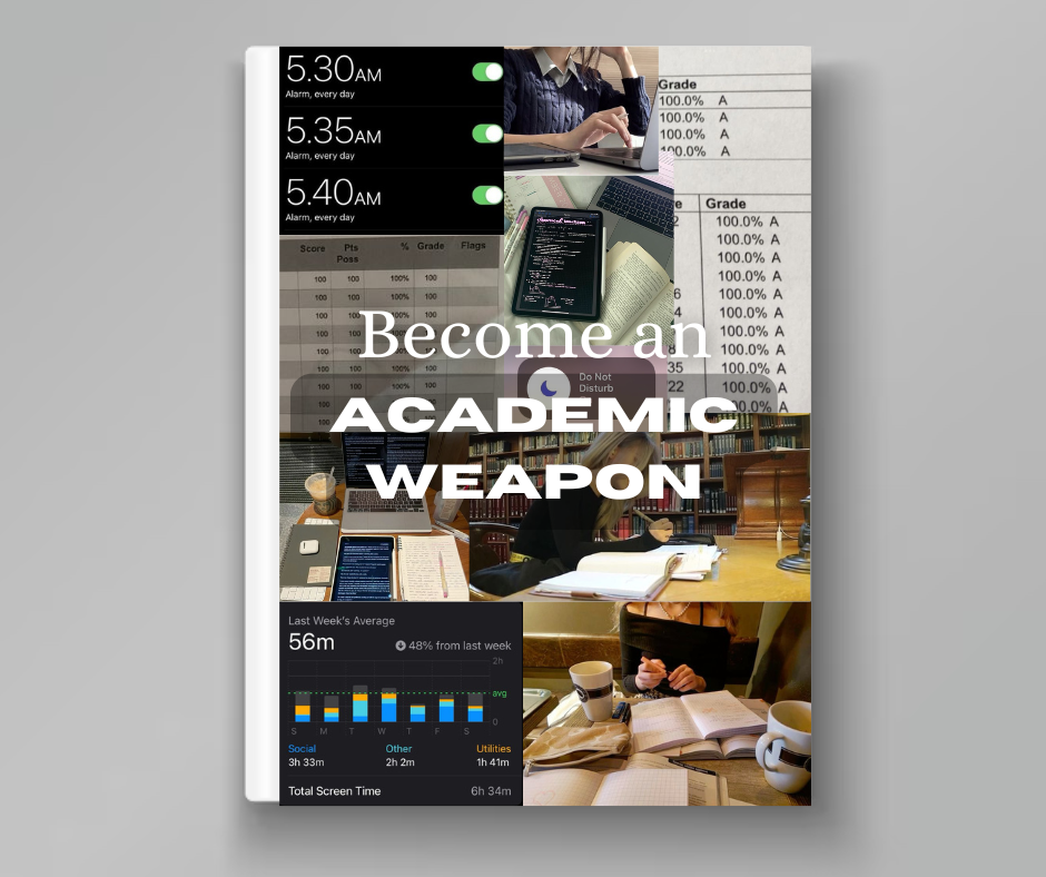 Become an Academic Weapon - High School Students